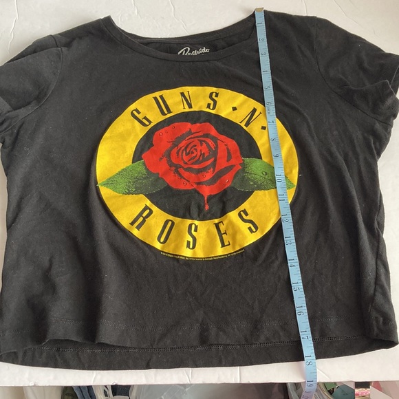 T-shirt Bravado Guns N' Roses '1991 Illusion' – Nera, Taglia L, 100% Cotone, Ufficiale